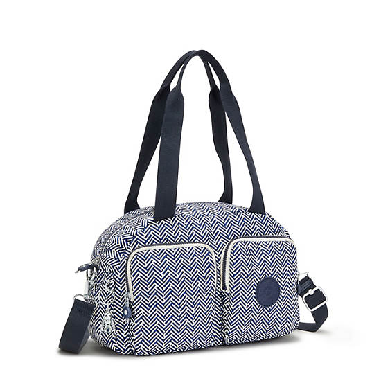 Kipling Cool Defea Printed Skulderveske Grå | NO 1816WN